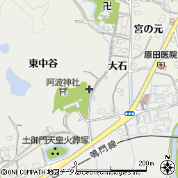 徳島県鳴門市大麻町池谷大石82-1周辺の地図
