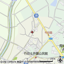 香川県三豊市豊中町笠田竹田1183周辺の地図