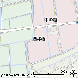 徳島県鳴門市大津町木津野（西ノ越）周辺の地図
