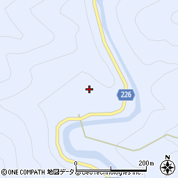 奈良県吉野郡上北山村小橡31周辺の地図