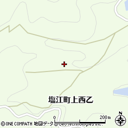 香川県高松市塩江町上西乙1209-1周辺の地図
