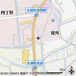 徳島県鳴門市大津町木津野西辰巳11-3周辺の地図