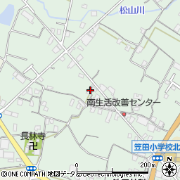 香川県三豊市豊中町笠田笠岡2437周辺の地図