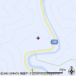 奈良県吉野郡上北山村小橡33周辺の地図