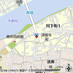 寿橋周辺の地図