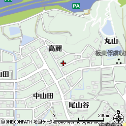 徳島県鳴門市大麻町桧丸山26-106周辺の地図