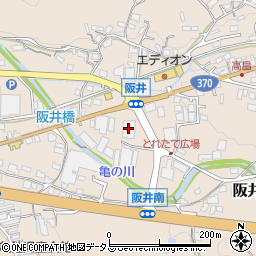 ツルハドラッグ阪井店周辺の地図