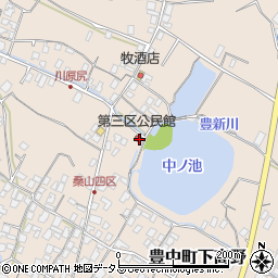 香川県三豊市豊中町下高野461-1周辺の地図