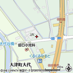 ＪＡ大津松茂周辺の地図