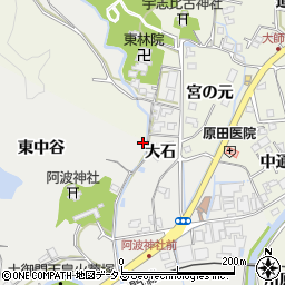 徳島県鳴門市大麻町池谷大石72周辺の地図