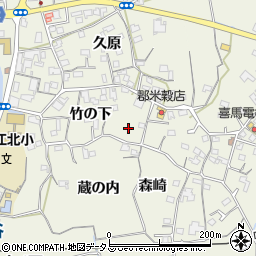 徳島県鳴門市大麻町大谷竹の下51周辺の地図