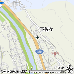 和歌山県海草郡紀美野町下佐々100-1周辺の地図