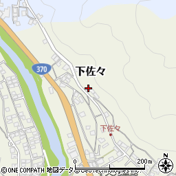 和歌山県海草郡紀美野町下佐々64周辺の地図