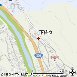 和歌山県海草郡紀美野町下佐々98周辺の地図