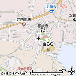 和歌山県海南市沖野々421周辺の地図