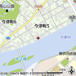 山口県岩国市今津町5丁目11-11周辺の地図