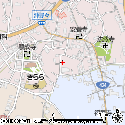 和歌山県海南市沖野々498周辺の地図