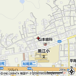 和歌山県海南市船尾周辺の地図
