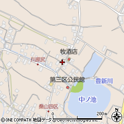 香川県三豊市豊中町下高野350周辺の地図