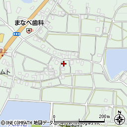 香川県三豊市豊中町笠田笠岡585周辺の地図