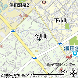 山口県山口市今井町周辺の地図