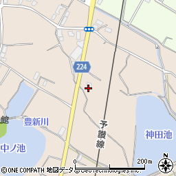 ヨシケイ香川　三豊営業所周辺の地図