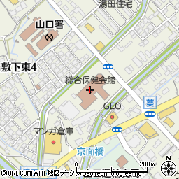 山口県医師会周辺の地図