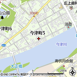 山口県岩国市今津町5丁目12-11周辺の地図