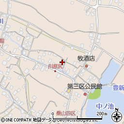 香川県三豊市豊中町下高野415周辺の地図