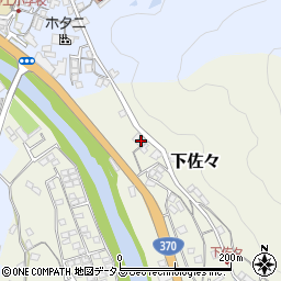 和歌山県海草郡紀美野町下佐々48周辺の地図