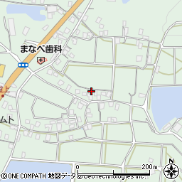 香川県三豊市豊中町笠田笠岡545周辺の地図