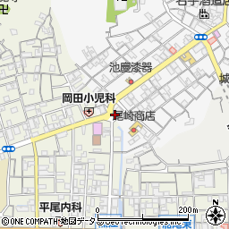 海南黒江郵便局周辺の地図