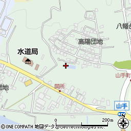 山口県岩国市山手町周辺の地図