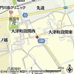 徳島県鳴門市大津町段関西28周辺の地図