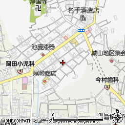 和歌山県海南市黒江673-1周辺の地図