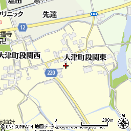 徳島県鳴門市大津町段関東8周辺の地図