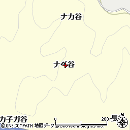 徳島県鳴門市大麻町萩原ナベ谷周辺の地図