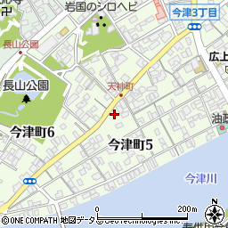 山口県岩国市今津町5丁目13-37周辺の地図