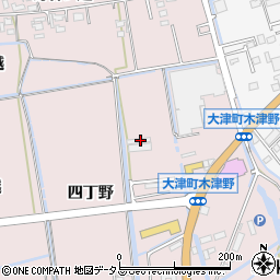 徳島県鳴門市大津町木津野西辰巳23周辺の地図