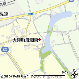 徳島県鳴門市大津町段関東35周辺の地図