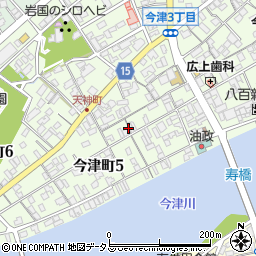 恵美須神社周辺の地図