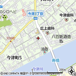 山口県岩国市今津町5丁目3-10周辺の地図