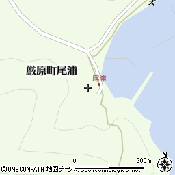 長崎県対馬市厳原町尾浦285-2周辺の地図