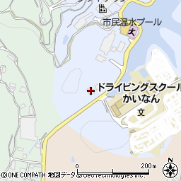 和歌山県海南市且来1384周辺の地図
