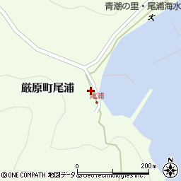 長崎県対馬市厳原町尾浦282周辺の地図