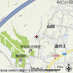 徳島県鳴門市大麻町大谷山田40周辺の地図