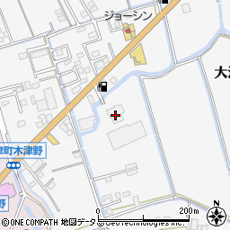 徳島県鳴門市大津町吉永383周辺の地図