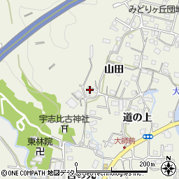 徳島県鳴門市大麻町大谷山田36周辺の地図