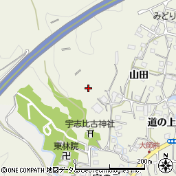 徳島県鳴門市大麻町大谷山田14-6周辺の地図