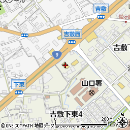くら寿司山口店周辺の地図